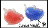 CLEARANCE - SALE - Shark Water Bead Filled Squeeze Stress Ball  -  Sensory, Stress, Fidget Toy