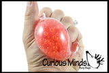 CLEARANCE - SALE - Shark Water Bead Filled Squeeze Stress Ball  -  Sensory, Stress, Fidget Toy