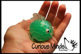 Fish Water Bead Filled Squeeze Stress Ball  -  Sensory, Stress, Fidget Toy