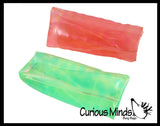 Jumbo Water Trick Snake Filled with Water Beads - Stress Toy - Slippery Tricky Wiggly Wiggler Tube - Squishy Wiggler Sensory Fidget Ball