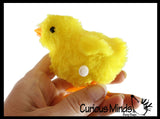 LAST CHANCE - LIMITED STOCK - Wind-Up Walking Chicks and Bunnies - Animals that Hops Across the Floor - Easter - Toy Gift - Party Favor