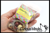 LAST CHANCE - LIMITED STOCK -  - SALE - Small wood bead lacing - Take with you travel lacing bag - Montessori, Natural, Waldorf