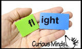 LAST CHANCE - LIMITED STOCK - - SALE - Word Family Tiles in a Jar - Blends, Digraphs, Consonants and ending sounds - Language Arts Teacher Supply