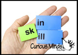 LAST CHANCE - LIMITED STOCK - - SALE - Word Family Tiles in a Jar - Blends, Digraphs, Consonants and ending sounds - Language Arts Teacher Supply