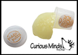 CLEARANCE - SALE - Yellow Snow "Piddle Putty"  Slime - Funny Winter Holiday Gag Joke Party Favor - Pee Snow