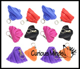 LAST CHANCE - LIMITED STOCK  - SALE - Zipper Pouch Change Purse Fidget with Functional Zippers -  Sensory Fidget Toy