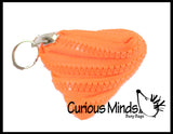 LAST CHANCE - LIMITED STOCK  - SALE - Zipper Pouch Change Purse Fidget with Functional Zippers -  Sensory Fidget Toy