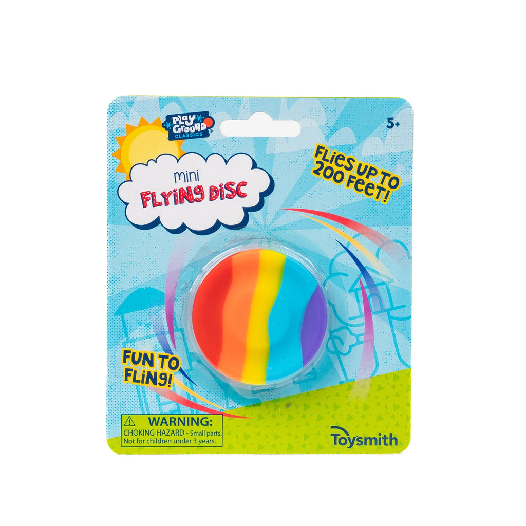 NEW - Tiny Mini Flying Disc - Throwing Toy - Small and Flexible Water Skipper- Glow in the Dark Fun Outdoor Toy