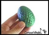 NEW - Mini 3D Printed Dragon in Egg Wiggle Articulated Jointed Moving Fidget Toy - Unique Sensory Toy Mini Assorted Animals