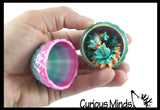 NEW - Mini 3D Printed Dragon in Egg Wiggle Articulated Jointed Moving Fidget Toy - Unique Sensory Toy Mini Assorted Animals