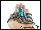 3D Printed Octopus Wiggle Articulated Jointed Moving Fidget Toy - Unique Sensory Toy