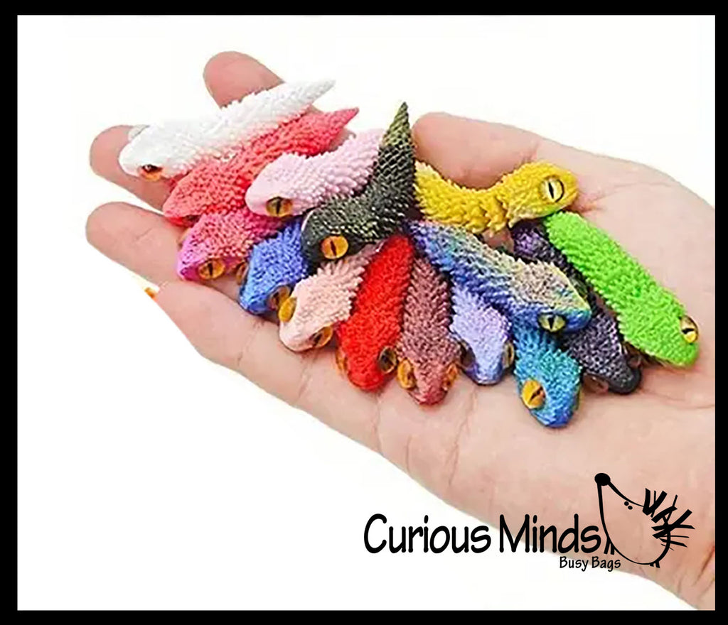 NEW - 3D Printed Short 2" Baby Snake Wiggle Articulated Jointed Moving Fidget Toy - Unique Sensory