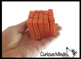 NEW - 3D Printed Shape Shifting Pixel Cube - Sliding Transforming Fidget Toy