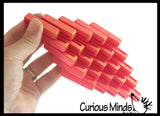 NEW - 3D Printed Shape Shifting Pixel Cube - Sliding Transforming Fidget Toy