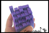 NEW - 3D Printed Shape Shifting Pixel Cube - Sliding Transforming Fidget Toy