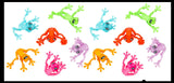 3D Printed Frog Magnet - Tree Frog Articulated Cute Magnetic Fidget