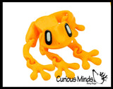 3D Printed Frog Magnet - Tree Frog Articulated Cute Magnetic Fidget