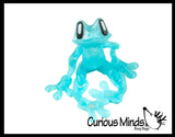3D Printed Frog Magnet - Tree Frog Articulated Cute Magnetic Fidget