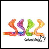 NEW - 3D Printed Large 10" Cobra Snake Wiggle Articulated Jointed Moving Fidget Toy - Unique Sensory