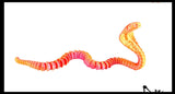 NEW - 3D Printed Large 10" Cobra Snake Wiggle Articulated Jointed Moving Fidget Toy - Unique Sensory