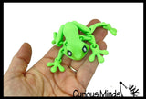 3D Printed Frog Magnet - Tree Frog Articulated Cute Magnetic Fidget