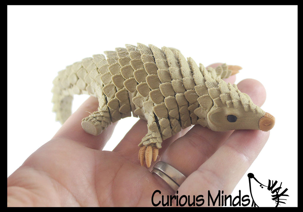 3D Printed Pangolin Animal Fidget Toy