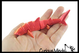 NEW - 3D Printed Shark Fidget - Wiggle Articulated Jointed Moving Sea Creature Toy - Unique