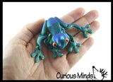3D Printed Frog Magnet - Tree Frog Articulated Cute Magnetic Fidget