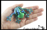 3D Printed Frog Magnet - Tree Frog Articulated Cute Magnetic Fidget