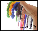 NEW - 3D Printed Large 12" Snake Wiggle Articulated Jointed Moving Fidget Toy - Unique Sensory