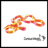 NEW - 3D Printed Long 24"Snake Fidget - Wiggle Articulated Jointed Moving Twisted Tangled Reptile Toy