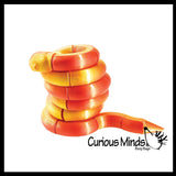 NEW - 3D Printed Long 24"Snake Fidget - Wiggle Articulated Jointed Moving Twisted Tangled Reptile Toy