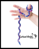 NEW - 3D Printed Long 24"Snake Fidget - Wiggle Articulated Jointed Moving Twisted Tangled Reptile Toy