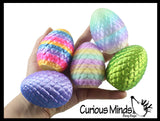 NEW - 3D Printed Turtle in Egg Wiggle Articulated Jointed Moving Fidget Toy - Unique Sensory Toy Mini Assorted Animals
