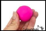 Small 1.5" Individually Wrapped Small Doh Filled 1.5" Stress Balls Squishy