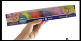 LAST CHANCE - LIMITED STOCK - Box of 6 Different Stress Balls - Squishy Fidget Ball Stress Ball - Sensory, Fidget Toy- Gooey Squish Bubble OT