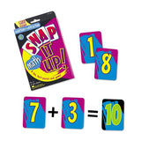 Snap it Up - Math Practice Card Game- Point Scoring Learning Game - Math Addition