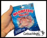 NEW - Blobfish Splat Ball -  Water Filled Splat Stress Ball - Throw to Make it Splat and Watch it Come Back Blob Fish