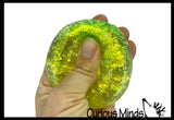 Sugar Ice Cube Kool Kube Cube Ball - Irre-squish-tible Thick Glue/Gel Syrup Molasses Stretch Ball - Ultra Squishy and Moldable Slow Rise Relaxing Sensory Fidget Stress Toy Square Ice