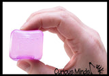 IN STOCK - NeeDoh 4 PACK Teenie Nice Ice Cube Baby Ice Sugar Ball - Thick Glue/Gel Stretch Ball - Ultra Squishy and Moldable Slow Rise Relaxing Sensory Fidget Stress Toy