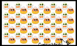 Halloween Ghost and Candy Corn Soft Cream Doh Filled Stress Ball - Squishy Gooey Squish Sensory Squeeze Balls - Spooky