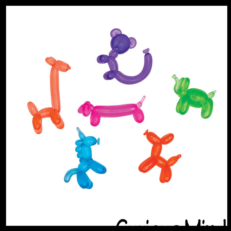 LAST CHANCE - LIMITED STOCK - Cute Balloon Animal Erasers - Fun Novelty Desk Pet Erasers