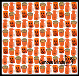 96 Piece Pumpkin Slime/Putty/Bubbles Small Toy Set - Pumpkin Guts Putty, Jack O Lantern Pumpkin Bubbles - Trick or Treat (8 Dozen)
