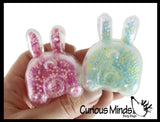 NEW - Bunny Fidget Balls - Air and Styrofoam Bead Filled Squeeze Stress Balls  -  Sensory, Stress, Fidget Toy Super Soft