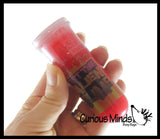 Alien Test Tube Slime With Mini Figurine - Oozy Gooey Fun Party Favor Prize Toy