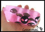 Alien Jumbo Water Trick Snakes - Stress Toy - Slippery Tricky Wiggly Wiggler Weenie Tube - Sensory Fidget Ball