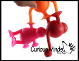 Suction Cup Toy - Water Bath Fine Motor Toy - Free Play Building Toy - OT