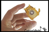 Mini Animal Themed Adorable Fidget Spinners - Cute Party Favor Fidget