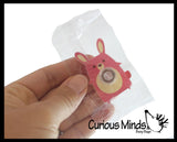 Mini Animal Themed Adorable Fidget Spinners - Cute Party Favor Fidget
