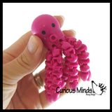 Octopus Wiggle Articulated Jointed Moving Fidget Toy - Unique Sensory Toy